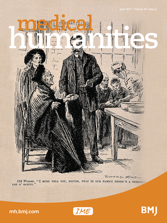 BMJ Medical Humanities journal cover - medhum-2017-June-43-2-e15-F1_medium